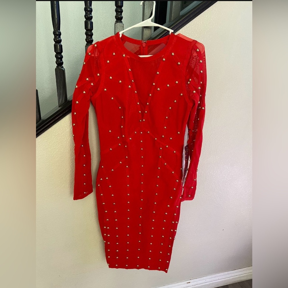 Red Bandage Dress